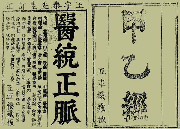 三国两晋南北朝医学著作《针灸甲乙经》