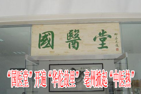 “国医堂”开遍“华佗故里” 亳州掀起“中医热”