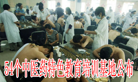 54个中医药特色教育培训基地公布