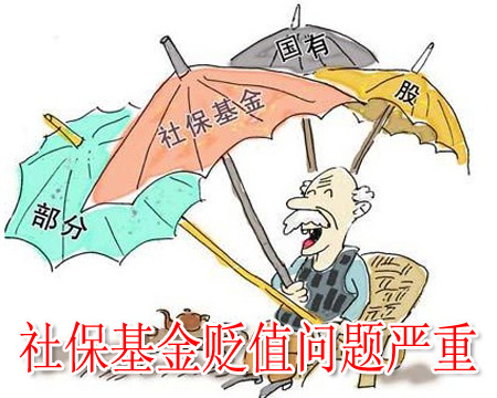 社保基金贬值问题严重