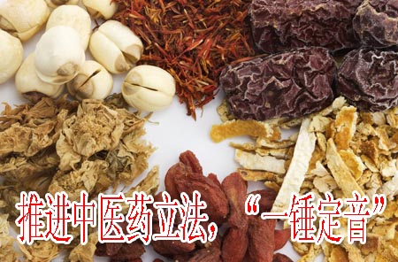 推进中医药立法，“一锤定音”
