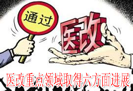 医改重点领域取得六方面进展