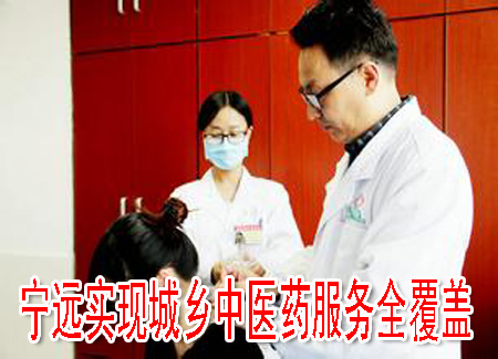 宁远实现城乡中医药服务全覆盖