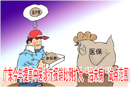 广东今年提高中医诊疗报销比例扩大“治未病“试点范围