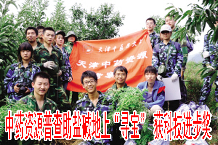 中药资源普查助盐碱地上“寻宝” 获科技进步奖