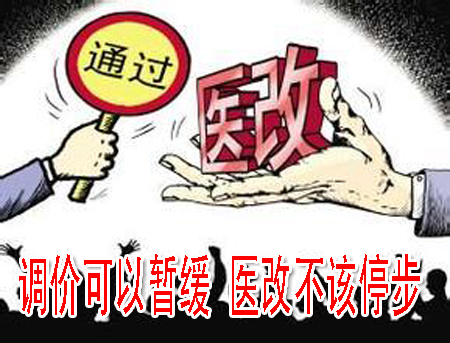 调价可以暂缓 医改不该停步