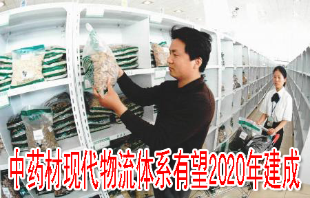 中药材现代物流体系有望2020年建成