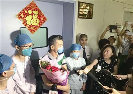 首例输入性MERS患者痊愈出院