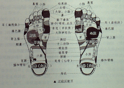 摩擦脚底，气血充盈为肌肤美白