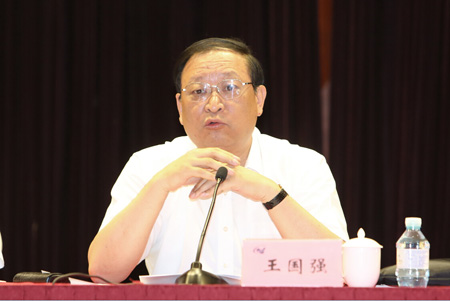 王国强一行来常牢固树立中医药发展的“五大理念”