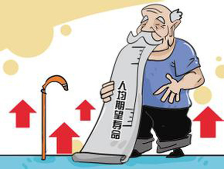 我国人均期望寿命提高1岁