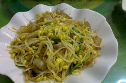 绿豆芽海蜇皮