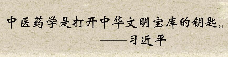 中医药学是打开中华文明宝库的钥匙——习近平