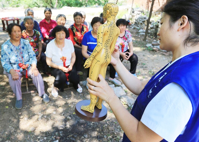 山东省淄博市淄川区中医医院开展中医下乡、送医上门等活动