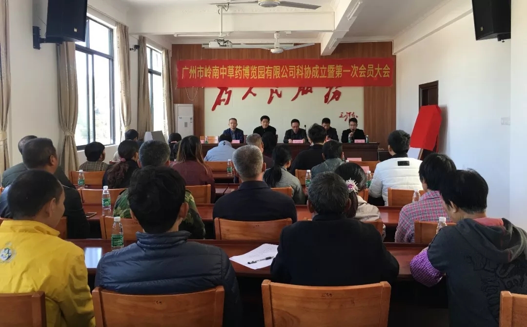 博览园科协成立大会现场