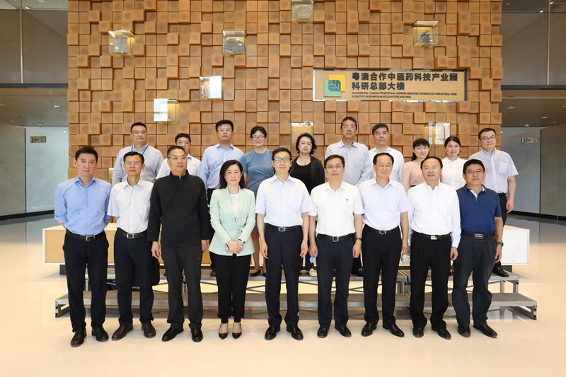 孙达调研粤澳合作中医药科技产业园