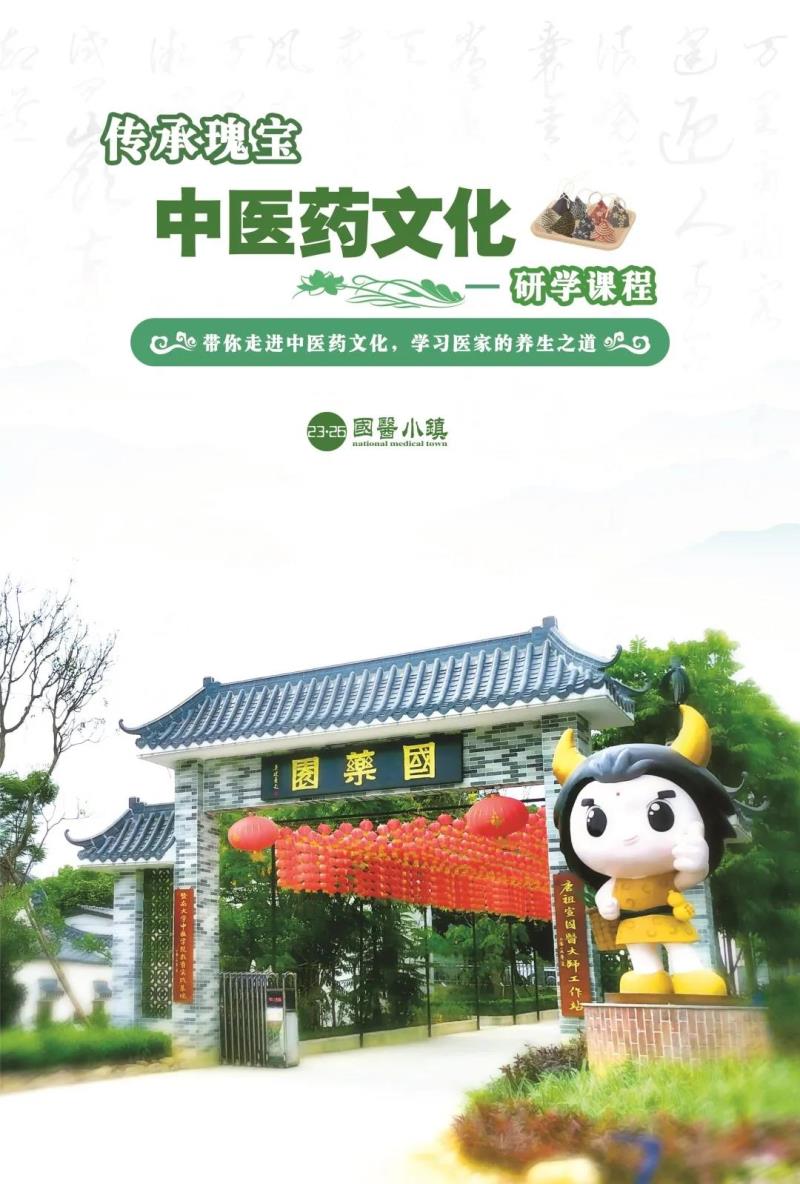 【国医小镇研学课程】传承瑰宝，中医药文化